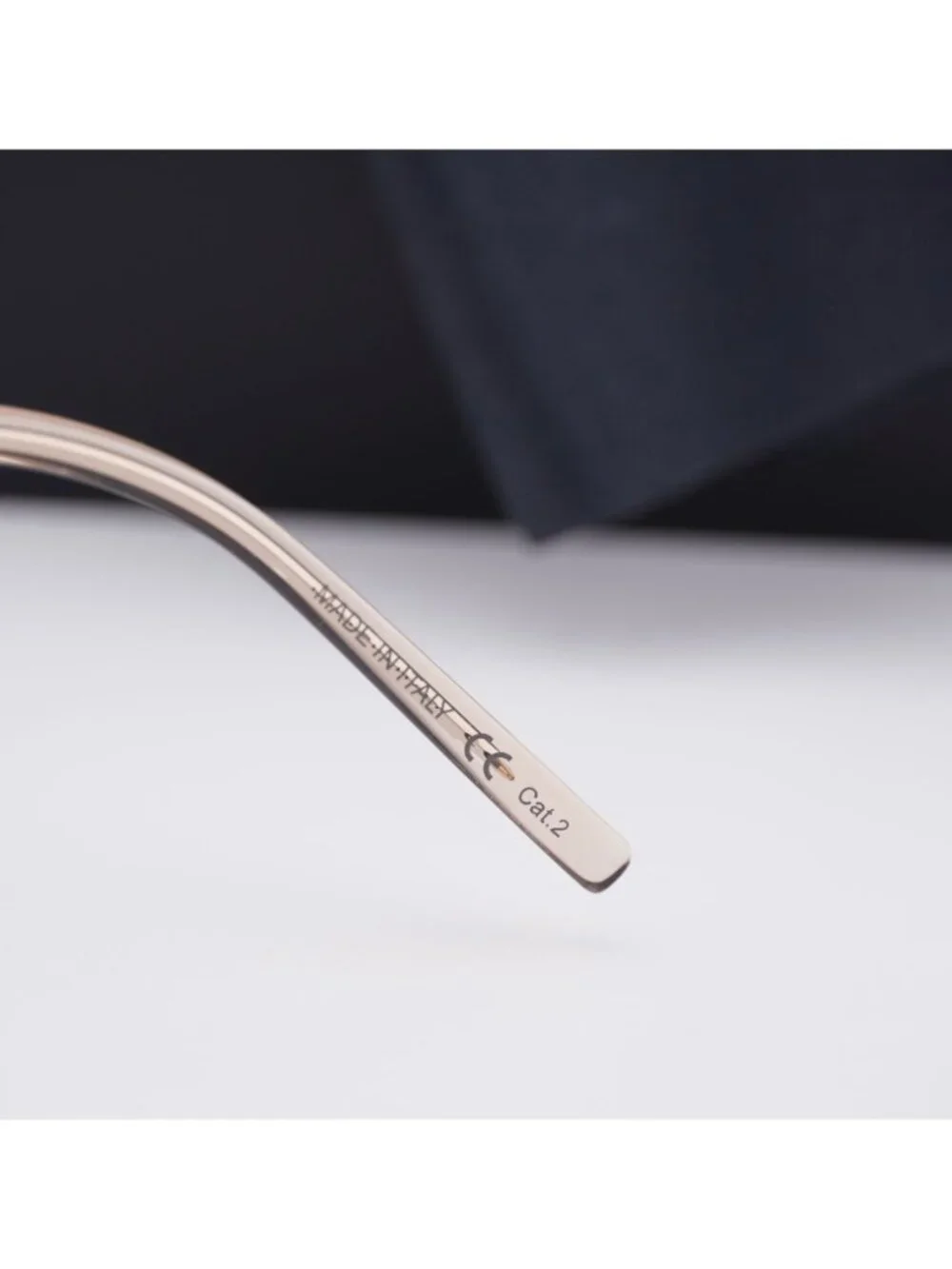 Saint Laurent SL475JERRY 005 Geometric Sunglasses - Nude / Brown